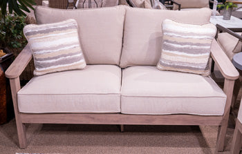 Harmony Headlands Outdoor Loveseat with Cushion - Furniture World