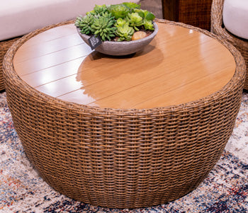 Double Point Outdoor Coffee Table - Furniture World