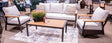Carmel Highlands Outdoor Sofa/Chairs/Table (Set of 4) - Furniture World