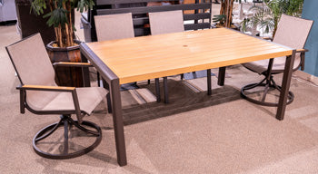 Carmel Highlands Outdoor Dining Table - Furniture World