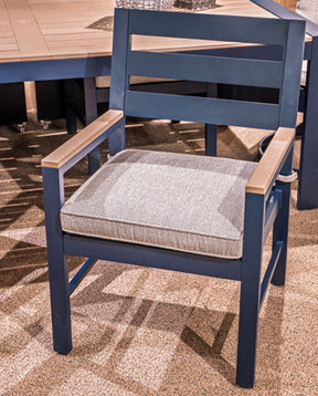 East Beach Outdoor Arm Chair with Cushion (Set of 2) - Furniture World