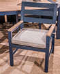 East Beach Outdoor Arm Chair with Cushion (Set of 2) - Furniture World