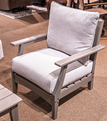 Cove Beach Outdoor Lounge Chair with Cushion - Furniture World