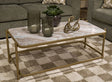 Manor Stone Coffee Table - Furniture World
