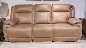 Glencroft Power Reclining Sofa - Furniture World