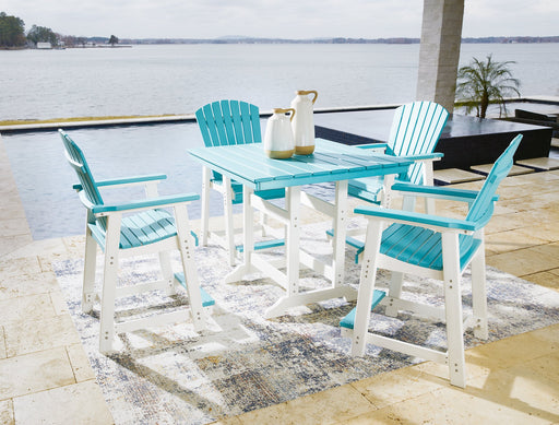 Eisely Outdoor Dining Set - Furniture World