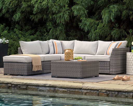 Cherry Point 4-piece Outdoor Sectional Set - Furniture World