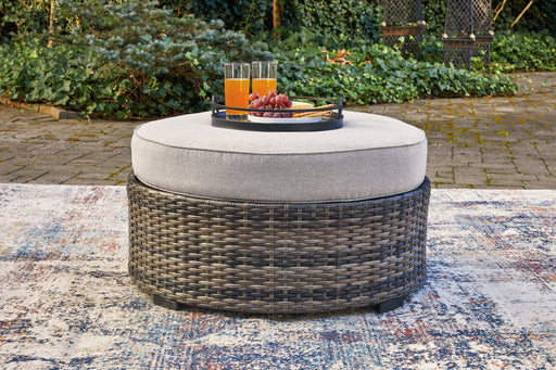 Harbor Court Ottoman with Cushion - Furniture World