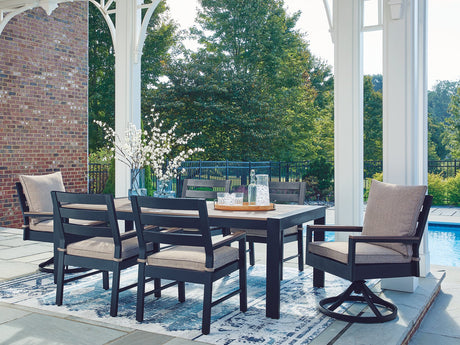 East Beach Outdoor Dining Set - Furniture World