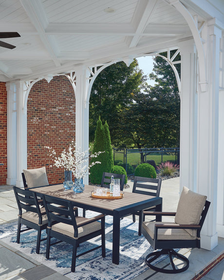 East Beach Outdoor Dining Set - Furniture World