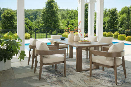 Serene Bay Outdoor Dining Set - Furniture World