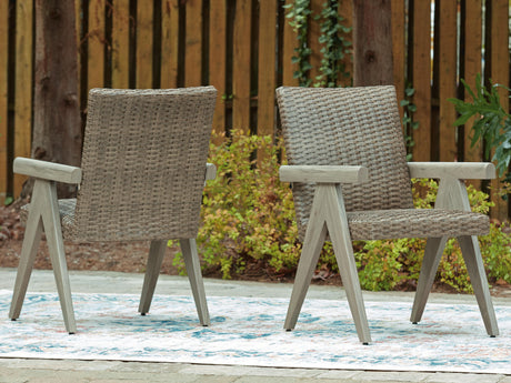 Cliff Trails Outdoor Arm Chair (Set of 2) - Furniture World
