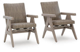 Cliff Trails Outdoor Rocking Arm Chair (Set of 2) - Furniture World