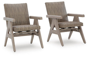 Cliff Trails Outdoor Rocking Arm Chair (Set of 2) - Furniture World