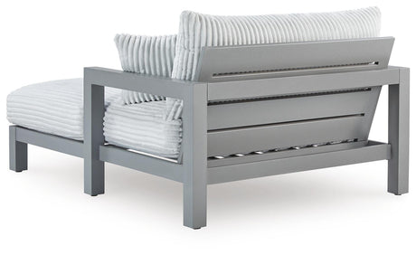 Hurley Park Outdoor Chaise Lounge with Cushion - Furniture World