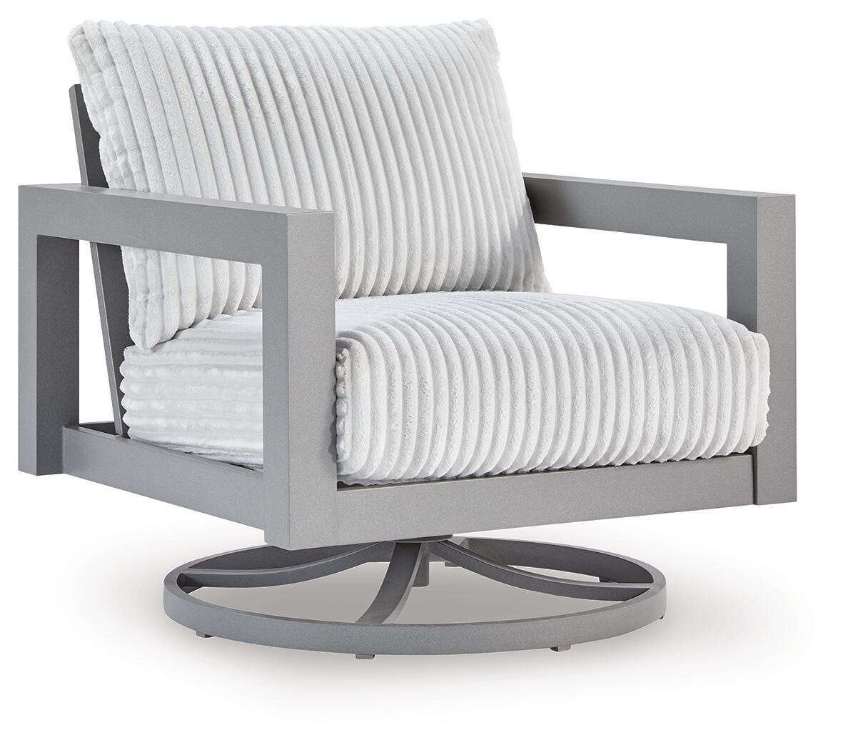 Hurley Park Outdoor Swivel Chair with Cushion - Furniture World