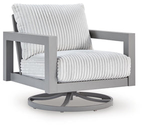 Hurley Park Outdoor Swivel Chair with Cushion - Furniture World