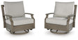 Rainier Ranch Outdoor Swivel Glider Chair with Cushion image