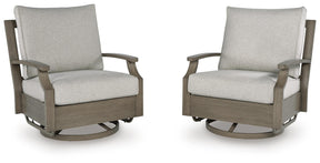 Rainier Ranch Outdoor Swivel Glider Chair with Cushion image