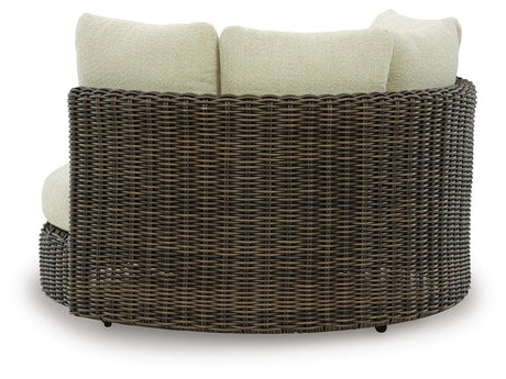 Kimora Outdoor Swivel Lounge Chair with Cushion - Furniture World