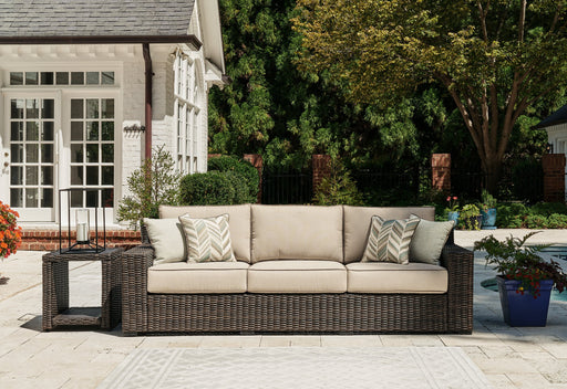 Coastline Bay Outdoor Sofa with Cushion - Furniture World