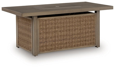 Laguna Heights Outdoor Fire Pit Table - Furniture World