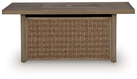 Laguna Heights Outdoor Fire Pit Table - Furniture World
