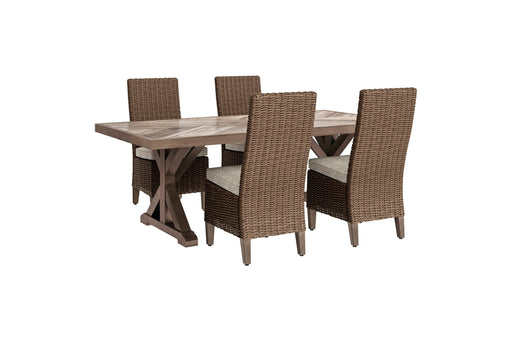 Beachcroft Outdoor Dining Set - Furniture World