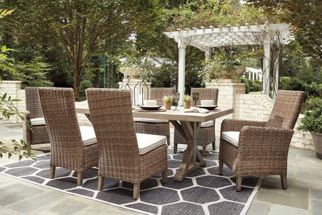 Beachcroft Outdoor Dining Set - Furniture World