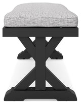 Beachcroft Outdoor Bench with Cushion