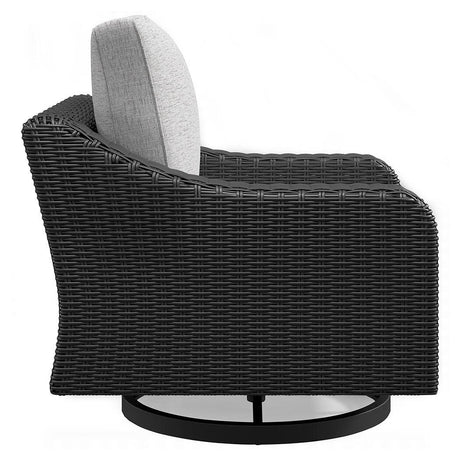 Beachcroft Outdoor Swivel Lounge with Cushion - Furniture World