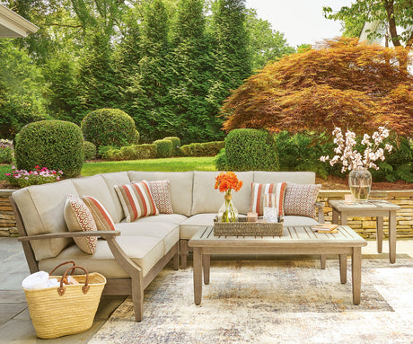 Clare View Outdoor Sectional - Furniture World