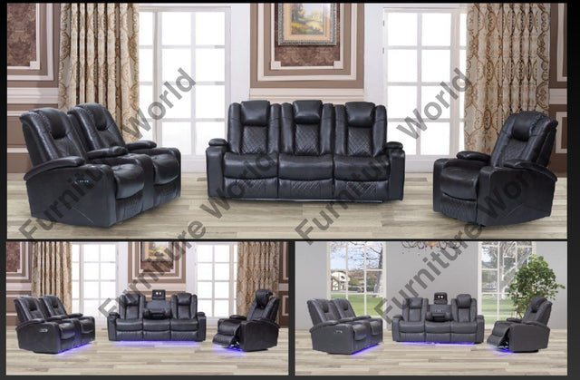 R01 3-Piece Living Room Set Furniture World