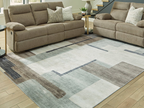 Larkport Washable Area Rug - Furniture World