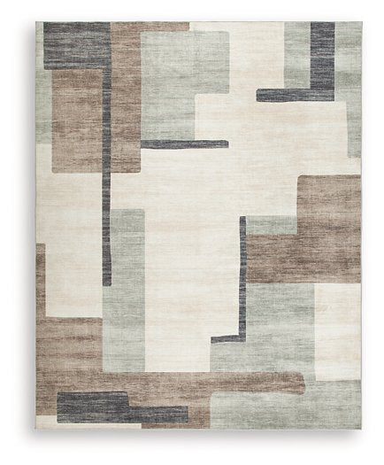 Larkport Washable Area Rug - Furniture World