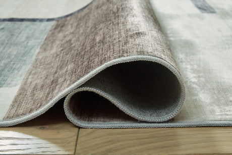 Larkport Washable Area Rug - Furniture World