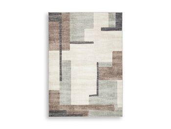 Larkport Washable Area Rug - Furniture World