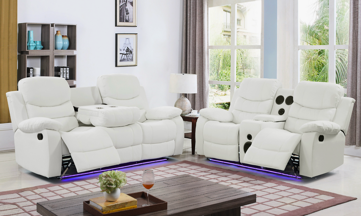Orlando Manual Reclining Sofa and Loveseat Set