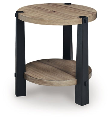 Ridgester End Table - Furniture World