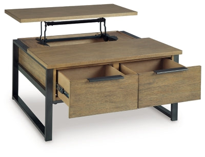 Montia Lift-Top Coffee Table - Furniture World