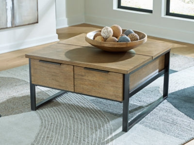 Montia Lift-Top Coffee Table - Furniture World