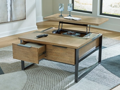 Montia Lift-Top Coffee Table - Furniture World
