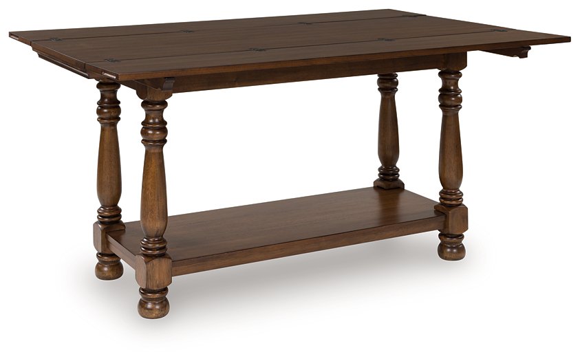Sturlayne Flip Top Sofa Table - Furniture World