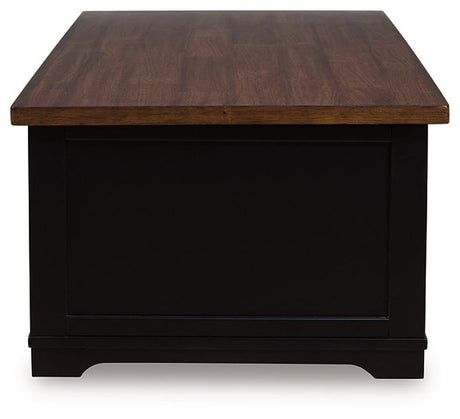 Wildenauer Lift-Top Coffee Table - Furniture World