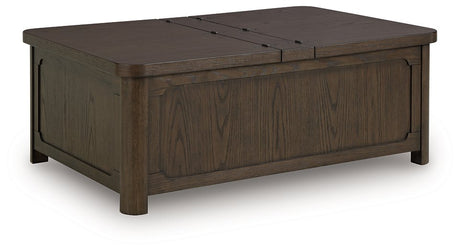 Breckington Coffee Table With Storage - Furniture World