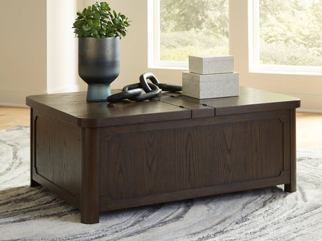 Breckington Coffee Table With Storage - Furniture World