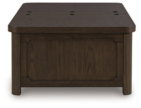 Breckington Coffee Table With Storage - Furniture World