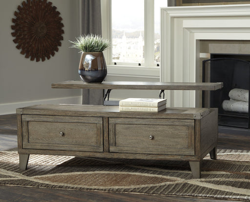 Chazney Coffee Table with Lift Top - Furniture World