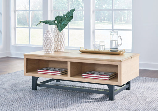 Freslowe Lift-Top Coffee Table - Furniture World