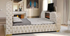 TV Fireplace Velvet Bed Furniture World